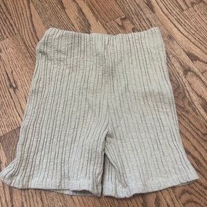 Urban Outfitters Grayish Green Biker Shorts
